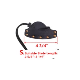 Cowhide Leather Axe Blade Sheath Protective / Axe Head Cover / Hatchet Cover Protector