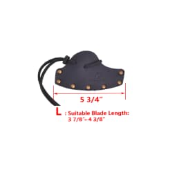 Cowhide Leather Axe Blade Sheath Protective / Axe Head Cover / Hatchet Cover Protector