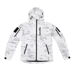 Polyester Cotton MCAP Snow Camouflage White Coat Outdoor Commuting Spring And Autumn Men And Women Tactical Top