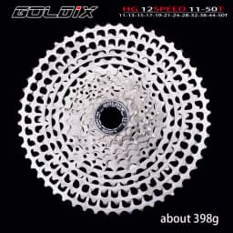 SUNSHINE Ultra Light Mountain Bike Bicycle Cassette Aluminum Alloy Hollow CNC Machining 11/12Speed HG Compatible with SHIMANO