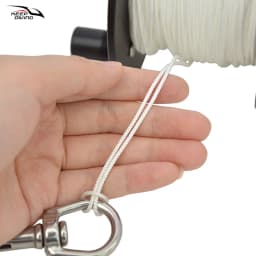 100/120/160M Aluminum Diving Reel Technical Diving Reel Handheld Diving Cave Reel