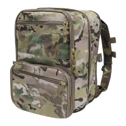 Tactical Flatpack MOLLE Backpack Expandable Bag DIY Hook&Loop Knapsack Integrate with Hunting Vest Plate Carrier Micro Chest Rig