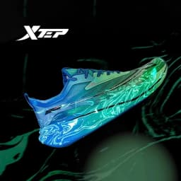 Xtep 2000KM 2.0 Running Shoes Men Summer Professional TPU Shock Absorption Sneakers 876219110043(suggest half size down)