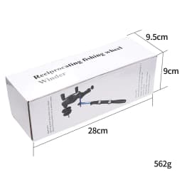Portable Fishing Line Reel Bidirectioanl Winding Spooler Winder Universal Fishing Line Winder
