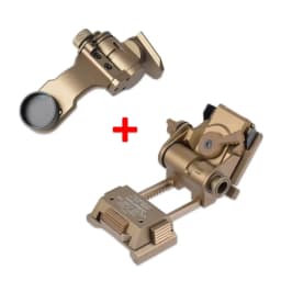 Metal L4 G24 L4G24 Wilcox Night Vision Goggle Stent Skip Fast OPS Holder PVS14/15/18 J Arm NVG Helmet Mount Bracket Adapter