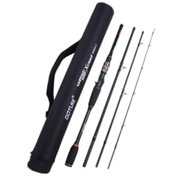 Goture Xceed 4 Setions Travel Fishing Rod With Fuji Guide Ring Carbon Fiber 1.98-3.6M Spinning Casting Lure Rod For Carp Fishing