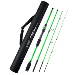 Goture Xceed 4 Setions Travel Fishing Rod With Fuji Guide Ring Carbon Fiber 1.98-3.6M Spinning Casting Lure Rod For Carp Fishing