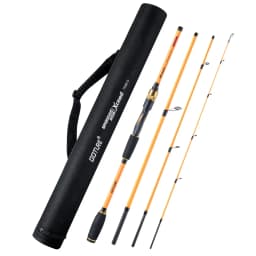 Goture Xceed 4 Setions Travel Fishing Rod With Fuji Guide Ring Carbon Fiber 1.98-3.6M Spinning Casting Lure Rod For Carp Fishing