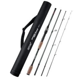 Goture Xceed 4 Setions Travel Fishing Rod With Fuji Guide Ring Carbon Fiber 1.98-3.6M Spinning Casting Lure Rod For Carp Fishing
