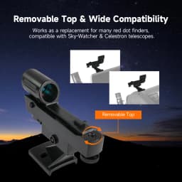 Svbony SV179 Red Dot Finder Scope for Astronomical Telescope Photography Planetary Observation Tool