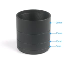 EYSDON M48x0.75 Focal Length Extension Tube Kit 5mm 10mm 15mm 20mm For Astronomical Telescope photography T Extending Ring