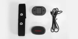 FITCENT Rechargeable Heart Rate Monitor with Bluetooth ANT+ 5.3Khz Chest Strap Sensor for Peloton Zwift Polar Rowing Machine