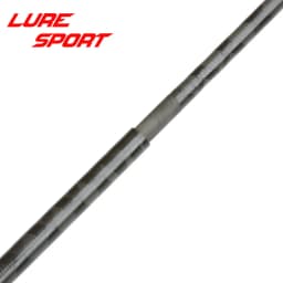LureSport 2sets/lot 2.28m 2.4M X Cross Carbon Rod Blank 2sections/set H Power Rod Building Component Repair Pole DIY
