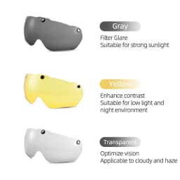 ROCKBROS Bike Goggle Helmet Men EPS Integrally-molded Breathable Cycling Visor Lens Helmets MTB Road Safe Bike Helmet
