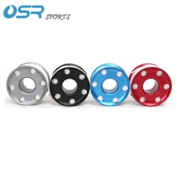 50m Scuba Diving Spool Finger Reel with Stainless Steel Bolt Snap Hook SMB Equipment