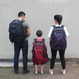 Outdoor 70L Large Capacity Wear Resistance Waterproof Backpack Men Women Trekking Camping Mountaineering Travel Luggage Bag