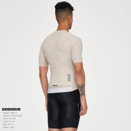 SPEXCEL 2021 New Coldback Fabric UPF 50+ Pro Aero Short sleeve cycling Jerseys Seamless No collar design zipper pocket green