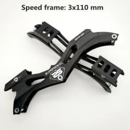 Free Shipping Skate Frame Speed Frame 3x110 mm with Axles