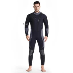 5mm Men's Long Wetsuit Neoprene Material Warm Fleece Lining Outdoor Swimming Kayaking Surfing Drifting Wetsuit XS-4XL