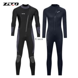 5mm Men's Long Wetsuit Neoprene Material Warm Fleece Lining Outdoor Swimming Kayaking Surfing Drifting Wetsuit XS-4XL