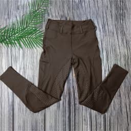 MXLLINA Western Full Seat Grip Woman Riding Tights Silicone Horseback Leggings Equestrian Riding Pants Breeches Clothes