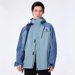 GOLDEN CAMEL Outdoor Hiking Jackets for Men Three-in-One Waterproof Fleece Jacket Women Windbreakers Warm 2024 Star Same Style
