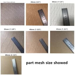 0.18MM-0.35MM Line Semi-Finished Product Fishing Net Depth 48md Network Length 95m Nylon Monofilament Mesh Cloth Trap for Fish