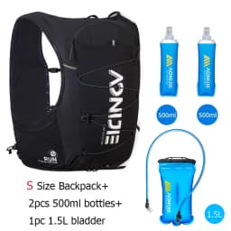 AONIJIE C9116 Unisex 10L Sports Running Backpack Lightweight Off-Road Hydration Pack Vest Hiking Rucksack
