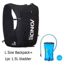 AONIJIE C9116 Unisex 10L Sports Running Backpack Lightweight Off-Road Hydration Pack Vest Hiking Rucksack