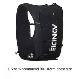 AONIJIE C9116 Unisex 10L Sports Running Backpack Lightweight Off-Road Hydration Pack Vest Hiking Rucksack