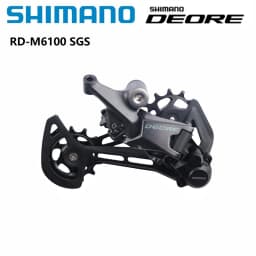Shimano DEORE M6100 Series RD-M6100 RD-M6200 SGS 12 Speed Rear Derailleur Aluminum For Mountain Bike Riding Parts Original