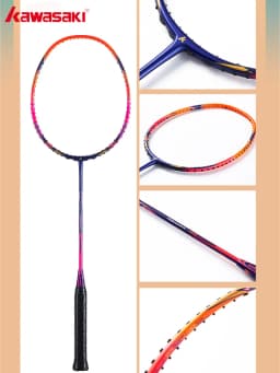 Kawasaki Badminton Racket Professional Super Light 5U Offensive Type High Graphite Badminton Racquet For Professional NeZha 35