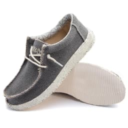 Men's Lightweight Comfortable Casual Canvas Slip-On Loafers with Soft Sole – Great for Walking and Traveling