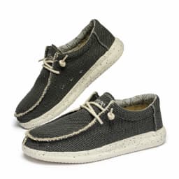 Men's Lightweight Comfortable Casual Canvas Slip-On Loafers with Soft Sole – Great for Walking and Traveling