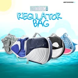 OCEANARIUM Scuba Diving Regulator Gear Bag Design for Water Sports Multi Purpose