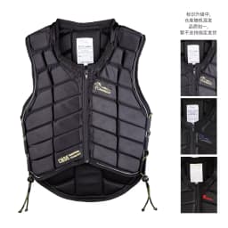 Unisex Adult Women Horse Riding Body Protector Man Equestrian Vest Thicken 1.5cm Equine Armor Riding Horse Protection