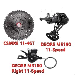 NEW Sunrace 11 Speed CSMX8 CSMS8 11-46T 50T 51T Bike 11S 11V MTB Cassette SRAM Flywheel M5100 M8000 Cheap XT SLX DIY Dumping
