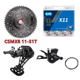 NEW Sunrace 11 Speed CSMX8 CSMS8 11-46T 50T 51T Bike 11S 11V MTB Cassette SRAM Flywheel M5100 M8000 Cheap XT SLX DIY Dumping