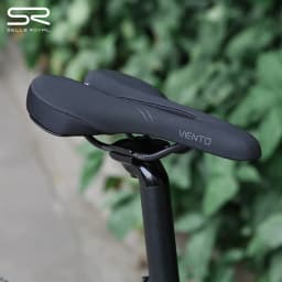 SR Bicycle Seat Saddle MTB Road Bike Saddles PU Mountain Bike Racing Saddle Breathable Shockproof Soft Silica Gel Seat Cushion