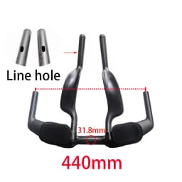 Road Bicycle NEW Carbon Fiber Bicycle Rest TT Handlebar Clip on Aero Bars Handlebar Extension Triathlon Time Trial Cycling Parts