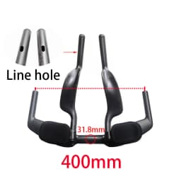 Road Bicycle NEW Carbon Fiber Bicycle Rest TT Handlebar Clip on Aero Bars Handlebar Extension Triathlon Time Trial Cycling Parts