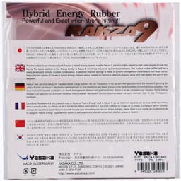 Yasaka RAKZA 9 RK9 B-80 Table Tennis Rubber Table Tennis Rackets Cake Sponge Racquet Sports Indoor Sports