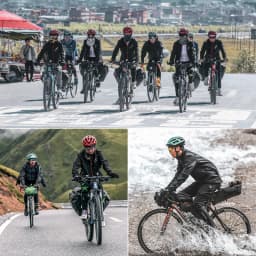 ROCKBROS Winter Warmer Bicycle Jackets Windproof Thermal Fleece Bike Tops Coat Men Women MTB Road Sports Cycling Jerseys Jacket