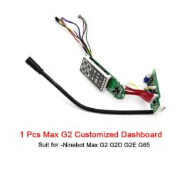 Customized Dashboard LED Display Bluetooth Board Motherboard For Ninebot by Segway Max G2 G2D G2E G65 Electric Scooter Parts