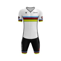 Hot Sale Righttrack Sport Triathlon Skinsuit Men's Short Sleeve Jumpsuit Swimming Running Cycling Clothing Tri Suit Jumpsuit