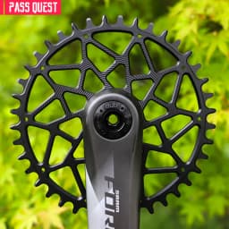 PASS QUEST 3mm Offest MTB 8-Bolt Chainring Narrow Wide Teeth Direct Mount Bike Chainwheel Bicycle Parts for SRAM ForAXS 28T-44T