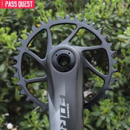 PASS QUEST 3mm Offest MTB 8-Bolt Chainring Narrow Wide Teeth Direct Mount Bike Chainwheel Bicycle Parts for SRAM ForAXS 28T-44T