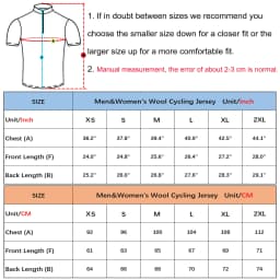 Classics Retro Merino Wool Cycling Jersey