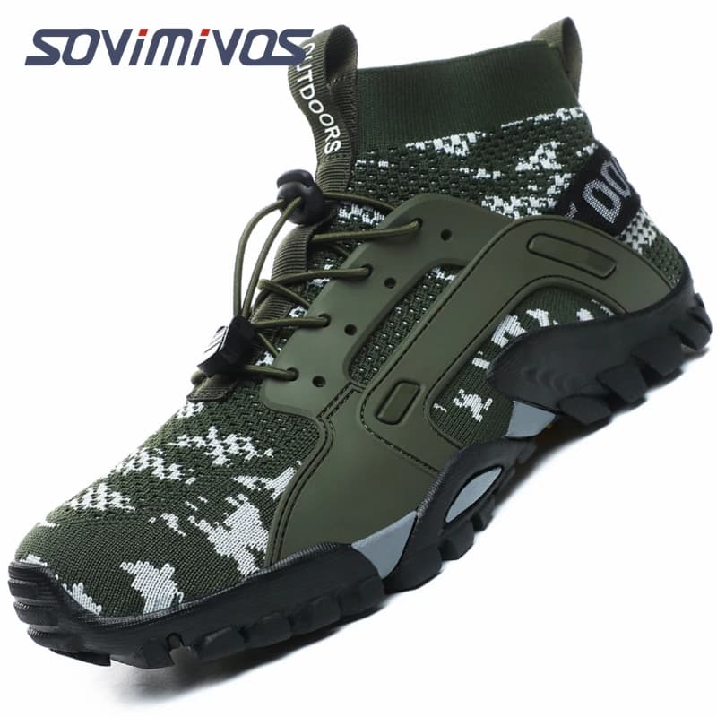 Water Shoes for Men Quick-Dry Aqua Shoes Men's Hiking Shoes Lightweight Water Sports Shoes for Swimming Fishing Kayaking
