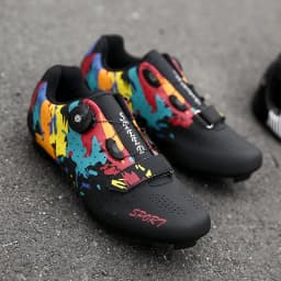 2023 MTB Cycling Shoes Men Mountain Footwear Racing Road Bicycle Flat Clit Sneaker Cleat Women Dirt Speed Route Bike Biking Spd